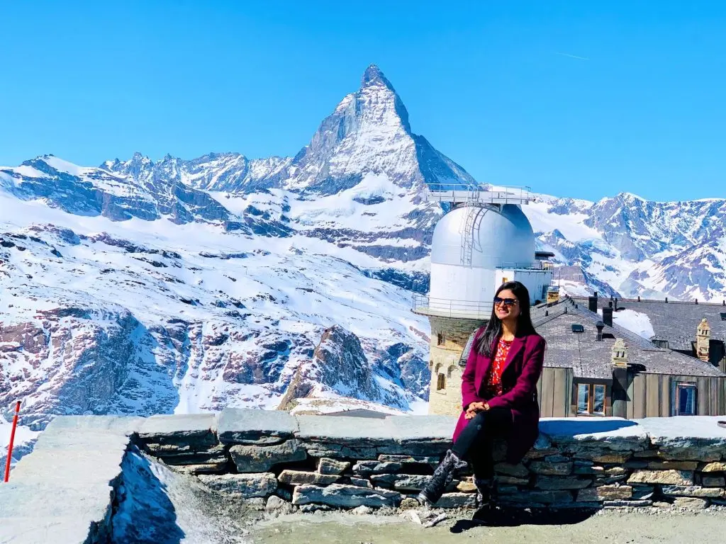 Gorgergrat - At the highest view point