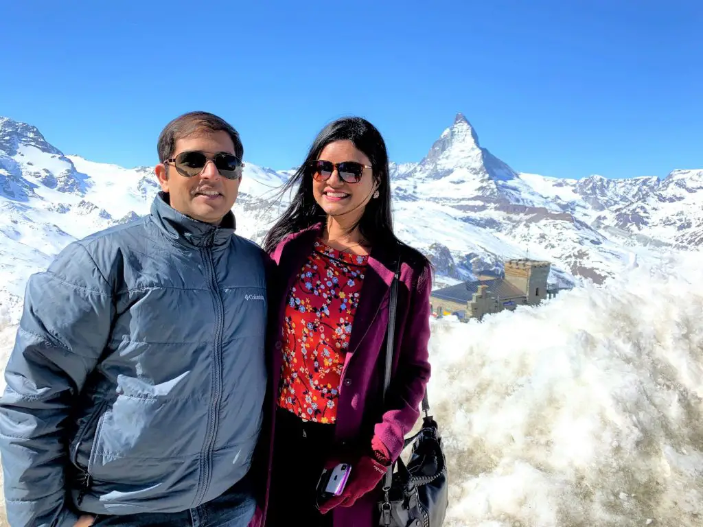 WIth the Matterhorn - at Gornergrat; What to do in Zermatt in 24 hours