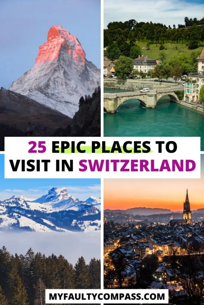 top 2 cities to visit in switzerland