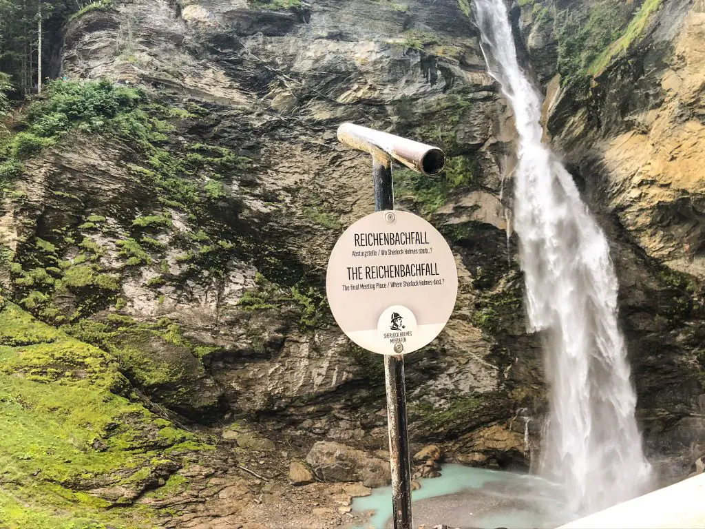Reichenbach Falls - where to visit in Switzerland