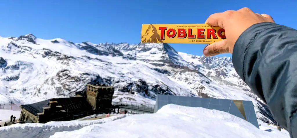 Matterhorn Toblerone Zermatt. Switzerland travel guide.