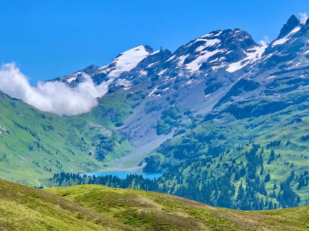 An Alpine lake in Central Switzerland