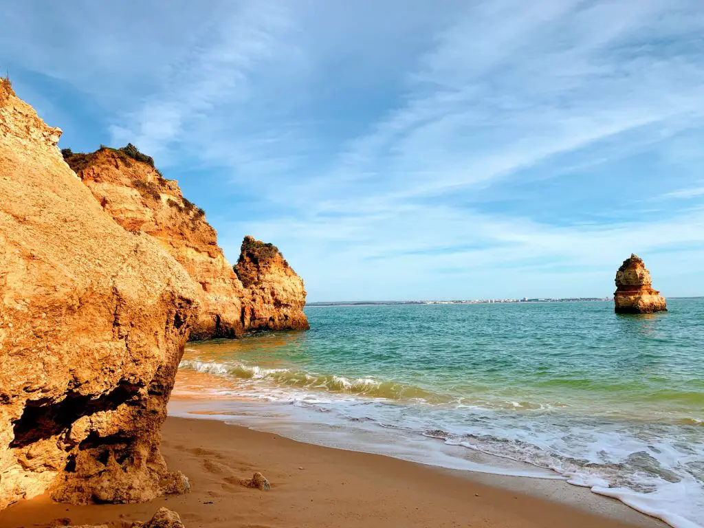 Praia do Camilo in Algarve is one of the prettiest beaches in the region