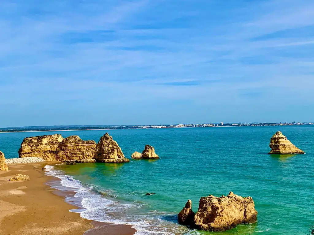 Praia da Dona Ana - most beautiful beaches of Algarve, Portugal