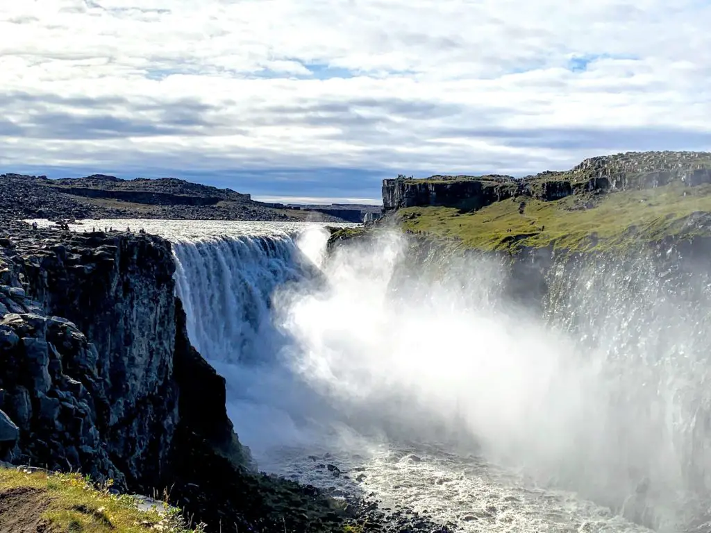 The beautiful Dettifoss waterfall in Iceland. One of the top 10 best Iceland waterfalls