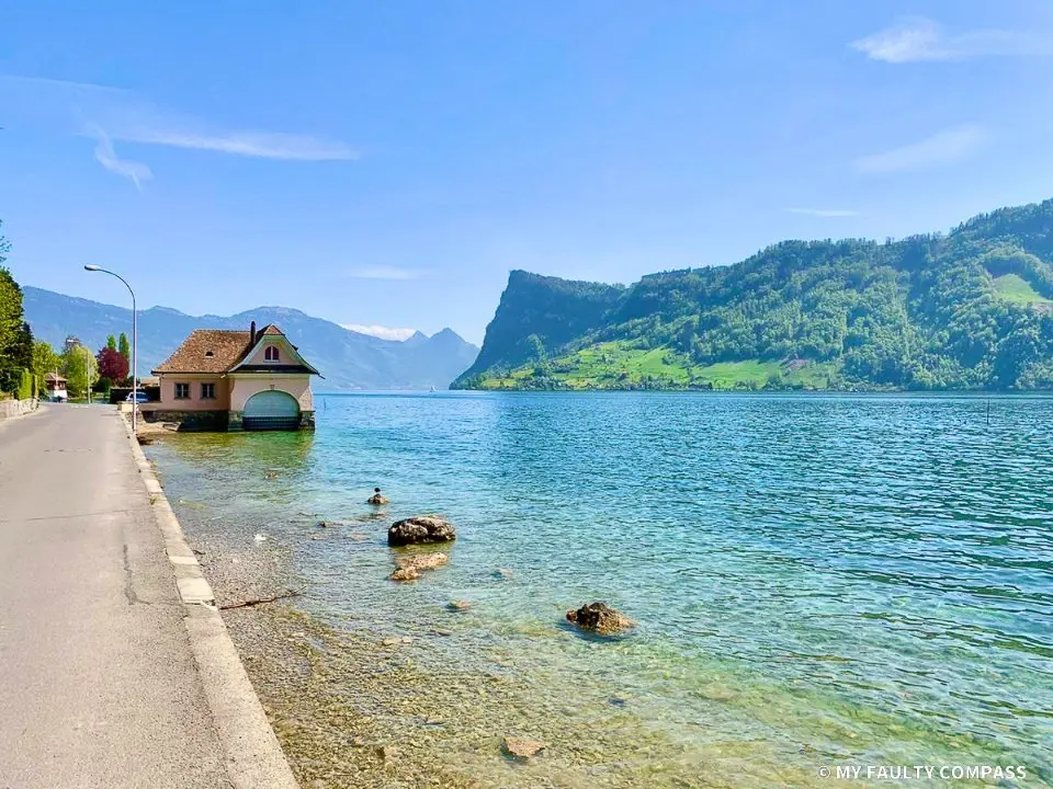 from Villa Krämerstein to Seehotel Sternen in Horw