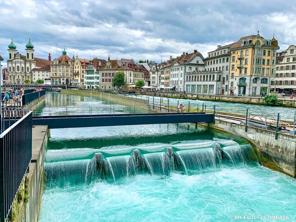 View from Spreuerbrücke