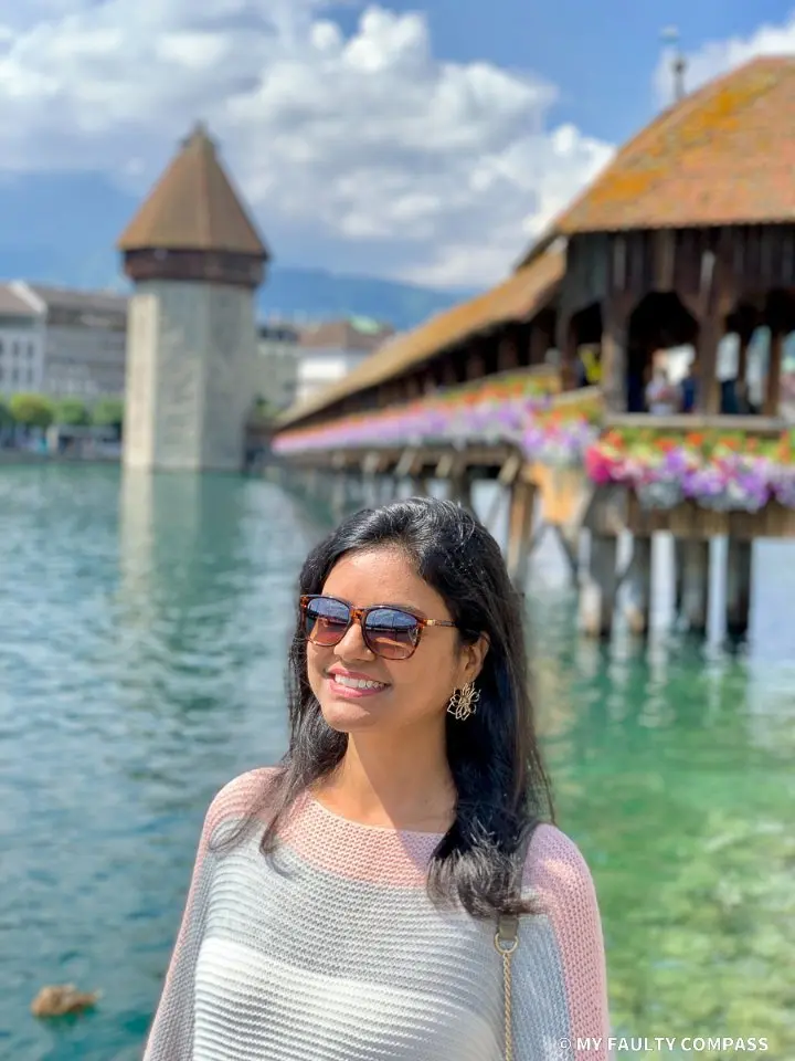Chapel bridge Lucerne Switzerland