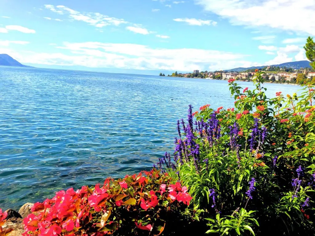 Montreux lake promenade