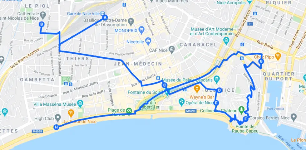 One day in Nice - top things to do - My Faulty Compass