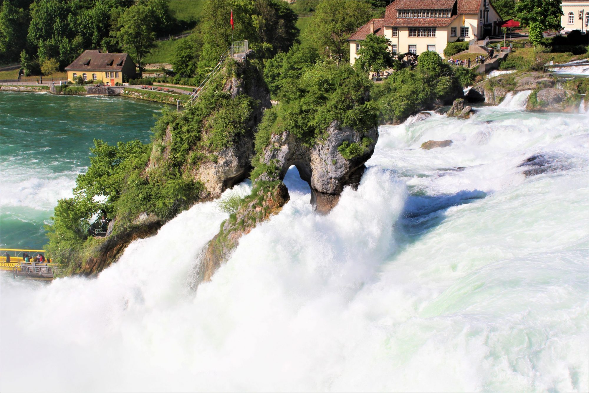 Rhine Falls - Switzerland's magnificent waterfall! | My Faulty Compass