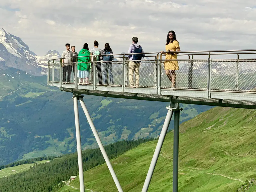 Switzerland 7 days - Grindelwald First Cliff Walk